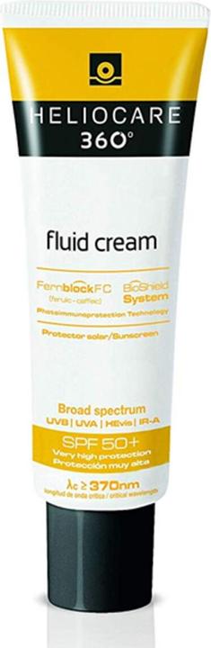 Produktbild Heliocare 360° Fluid Cream (Sonnencreme Gesicht, SPF 50, 50 ml)