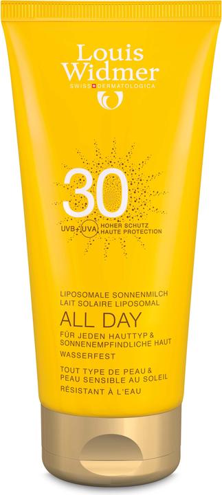 Immagine prodotto Louis Widmer Tutto il giorno profumato SPF 30 (Latte solare, SPF 30, 200 ml, 255 g)