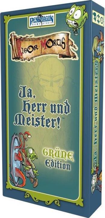 Image du produit PG002 - Ja, Herr und Meister! (Green Edition) - Jeu de cartes, 4-16 joueurs, 8 ans (DE Edition) (Allemand)