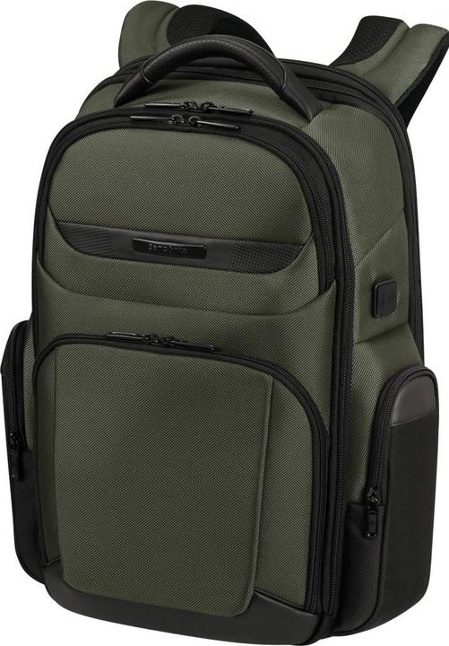 Image du produit Samsonite Laptoprugzak - Pro-Dlx 6 15.6 inch Uitbreidbaar 21/26 l - Green (15.60")
