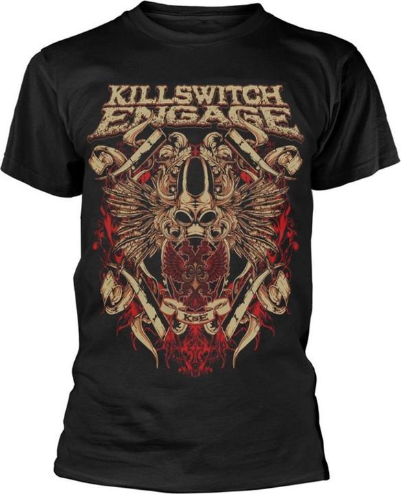 Actual product image Killswitch Engage Unisex Adult Engage Bio War Cotton T-Shirt (S)