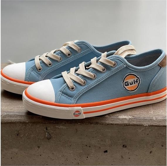 Immagine prodotto Grandprix Originals Sneaker Gulf Canvas Uomo, blu golfo, misura 43 (43)