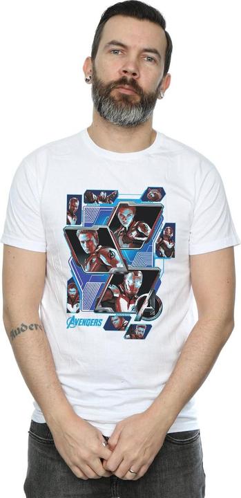 Immagine prodotto Avengers Endgame Hero Panels Maglietta Uomo (M)