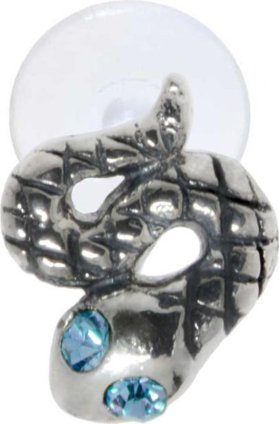 Produktbild Bijouteria Ohrpiercing (Bioplast, Kristall, Silber 925)