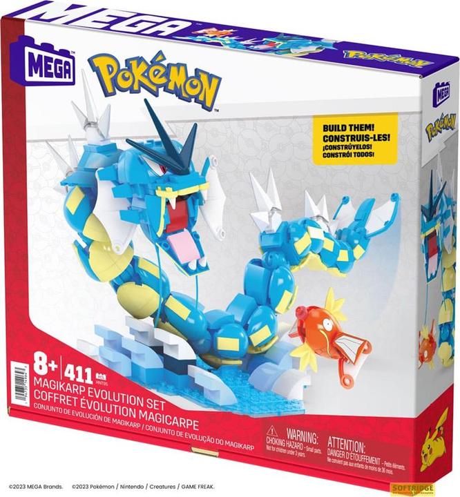 Actual product image MEGA Magikarp Evolution Set