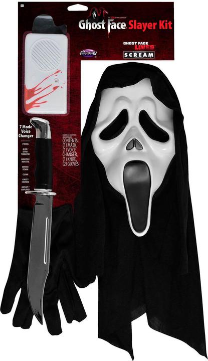 Actual product image Fun World Division Scream - Ghostface Set mit Stimmenverzerrer