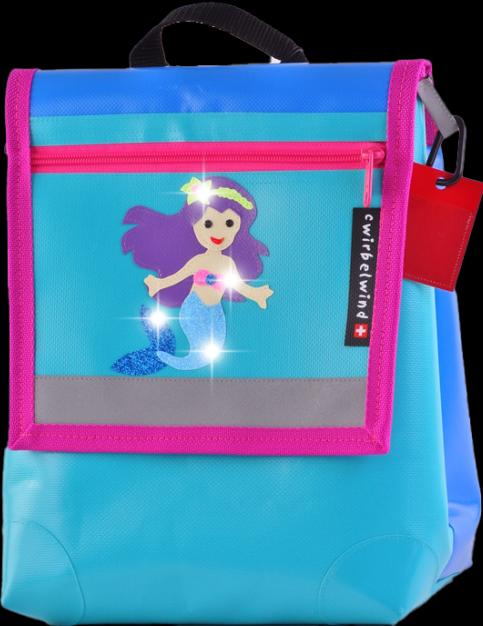 Produktbild Cwirbelwind Kindergartenrucksack Sirena Glitzer