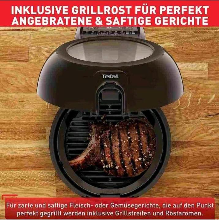 Produktbild Tefal ActiFry und Grill Genius HeissluftfritteuseSchwarz