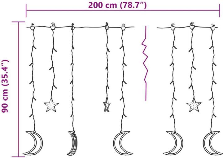 Actual product image VidaXL Louella (2 m)