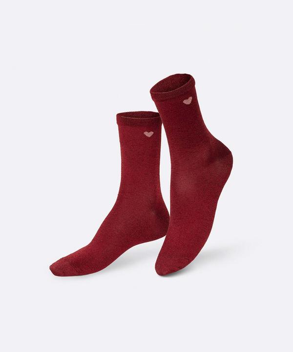 Produktbild Eat My Socks Love Me Socken, rot (One Size)