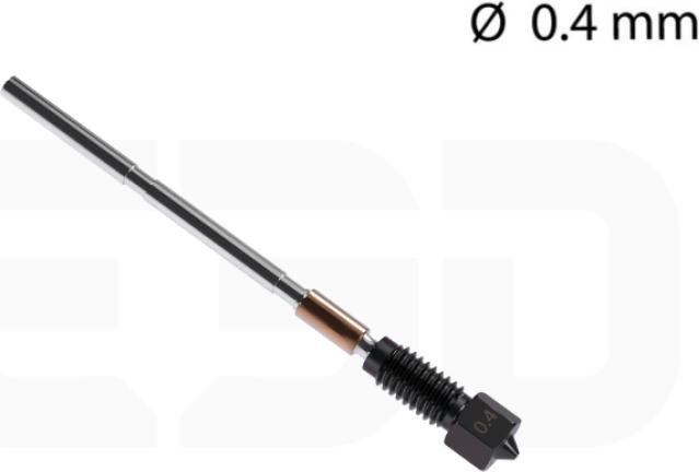 Prusa E3D Nozzle High Flow ObXidian - 0.4 mm (Blast pipe)