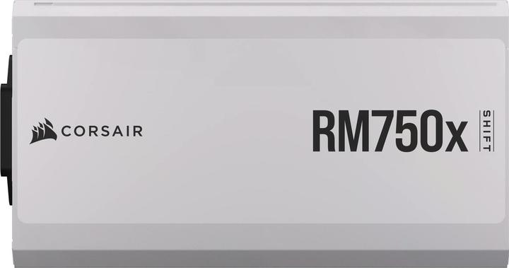 Immagine prodotto Corsair RMx Shift White Series, RM750x Shift White, 750 Watt, certificato 80 PLUS GOLD, alimentatore (750 W)