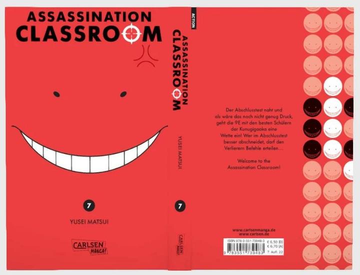 Produktbild Assassination Classroom, Band 7 (Deutsch, Yusei Matsui, 2015)