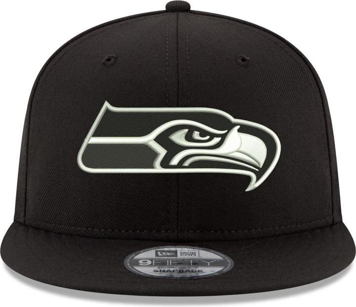 Produktbild New Era 9Fifty Snapback Cap - NFL Seattle Seahawks schwarz