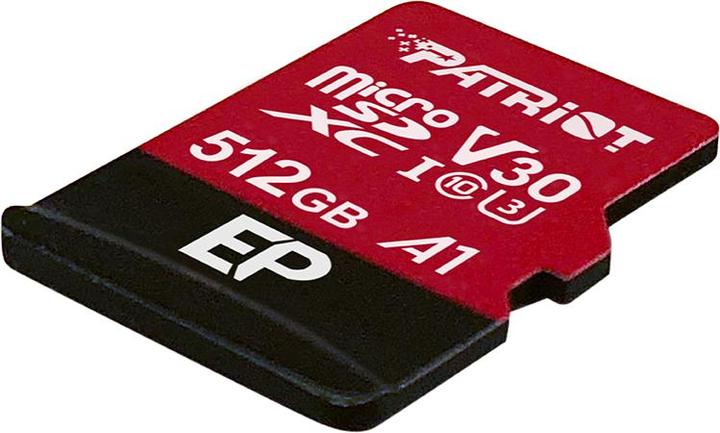 Image du produit Patriot EP Pro Micro SDXC 1TB (512 Go, microSDXC, U3, UHS-I)