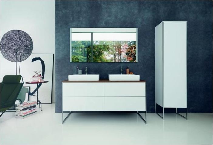 Produktbild Duravit Badewanne DURASQUARE 1850x850mm freist 2 Rückenschrägen weiss (250 l, 185 cm, 85 cm)