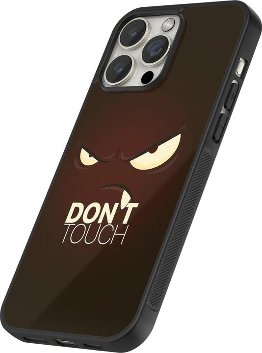 Image du produit PhoneLook Coque Silicone rigide noir Angry Dont Touch (Apple iPhone 12 Pro Max)
