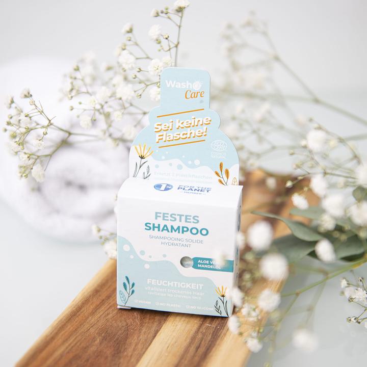 Produktbild Washo Festes Shampoo Feuchtigkeit (200 ml, Festes Shampoo)