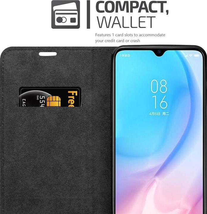 Productafbeelding Cadorabo Boek Onzichtbare Magneethoes (Xiaomi Mi 9 Lite)