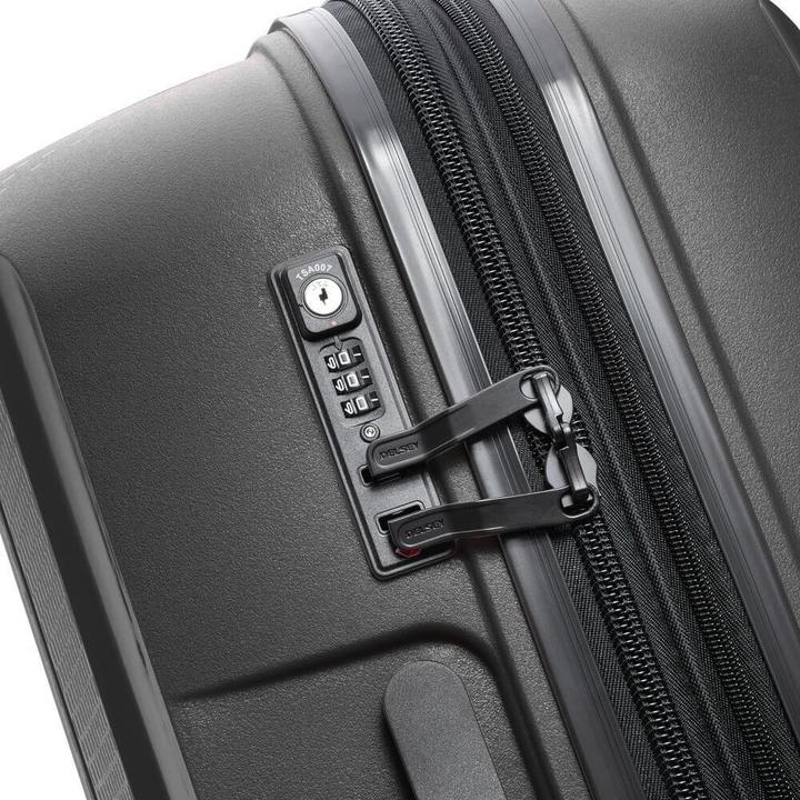 Image du produit Konjac Sponge Walizka BELMONT PLUS 76cm 4 DOUBLE WHEELS EXPANDABLE TROLLEY CASE CZARNY (120 l, XL (à partir de 115l))