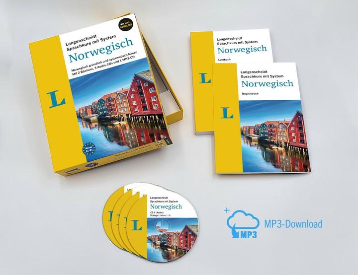 Immagine prodotto Langenscheidt Sprachkurs mit System Norwegisch (Norvegese, Tedesco, 2024)