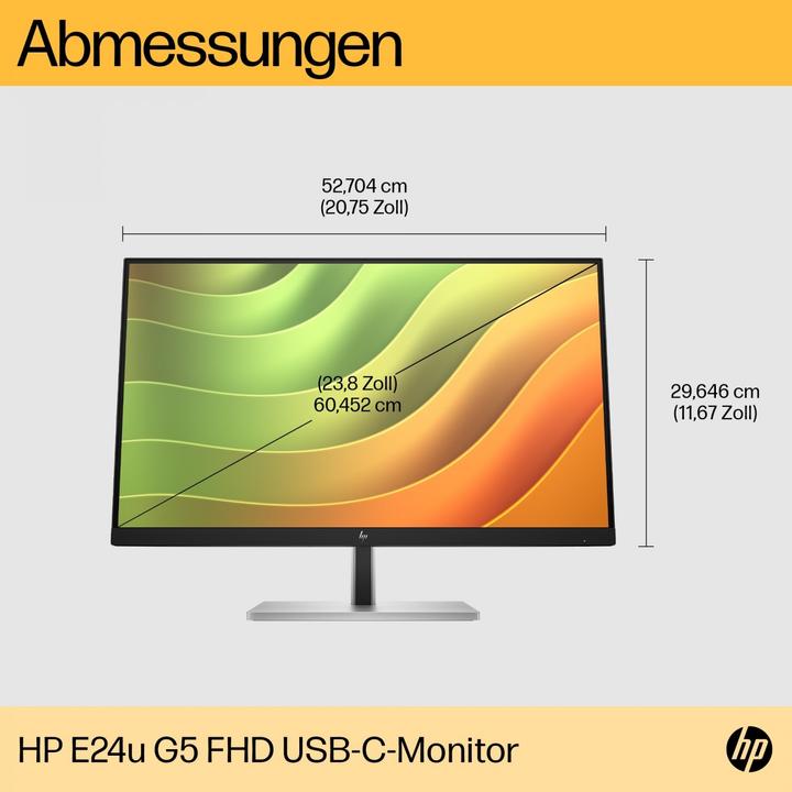 Produktbild HP E24u G5 (1920 x 1080 Pixel, 23.80")