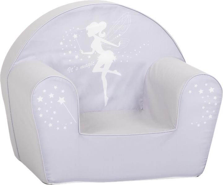 Knorrtoys Poltrona per bambini - "Fairy grey (Poltrona per bambini)