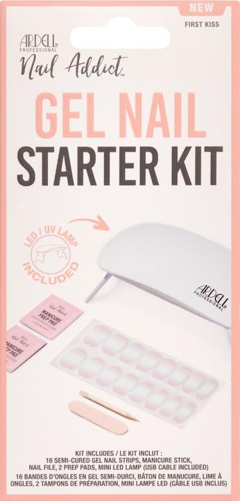 Image du produit Ardell Nail Addict - Kit de démarrage gel First Kiss (Vernis à ongles effet gel)