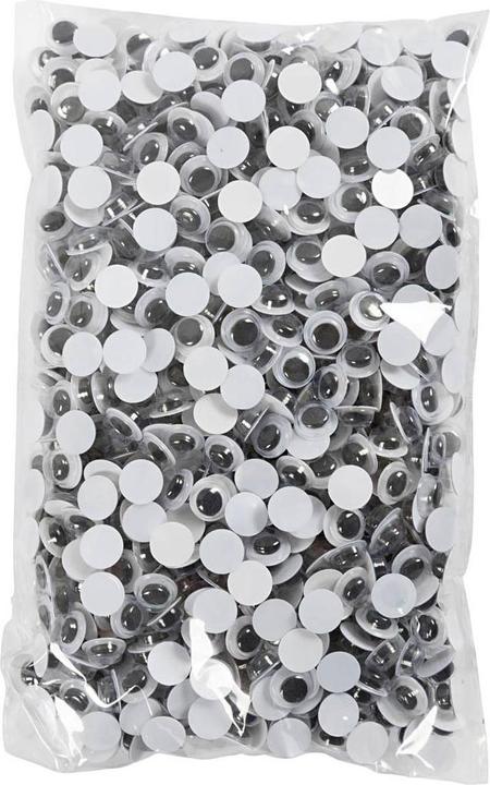 Immagine prodotto Creativ Company Occhi di gomma, non autoadesivi, 1000 pezzi.