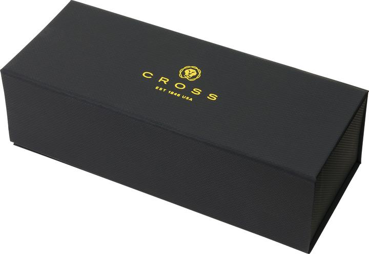 Actual product image Cross PDA stylus Tech Pro black textured with engraving field in gift box