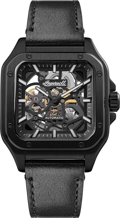 Actual product image Ingersoll 1892 Ingersoll I14504 Herrenuhr Ingersoll Ollie Automatik 45mm 5ATM (Skeleton watch)