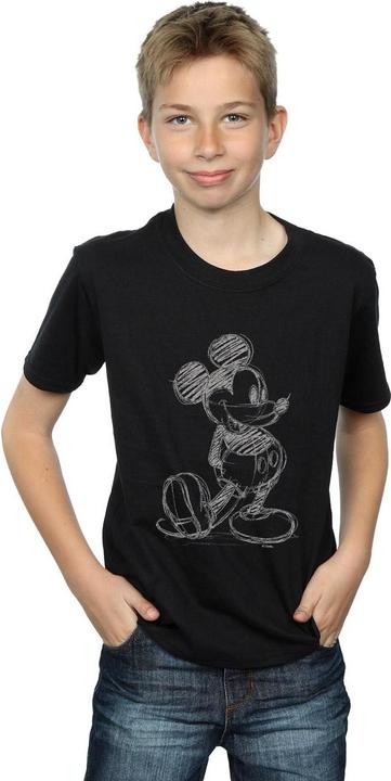 Actual product image Disney Boys Mickey Mouse Sketch Kick T-Shirt (116)