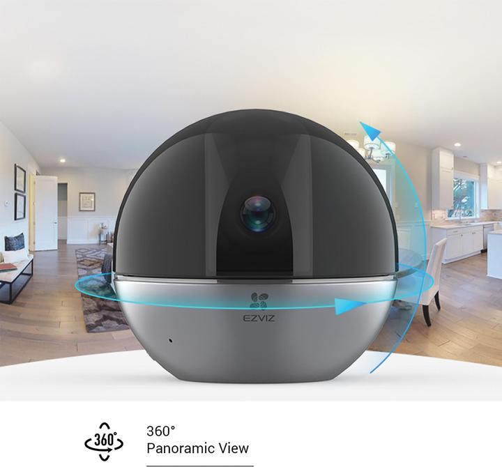 Image du produit EZVIZ C6W caméra rotative 4 MP + détection de visage (2560 x 1440 Pixels)