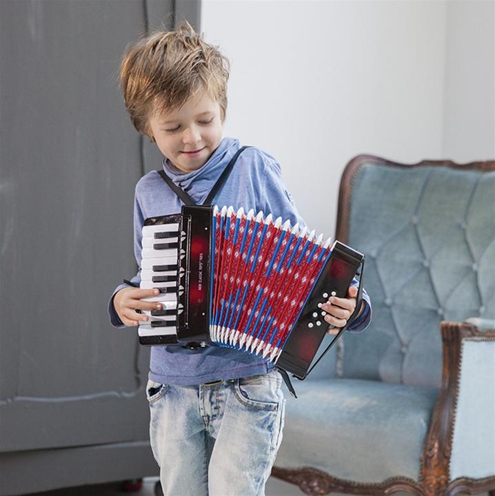 Actual product image New Classic Toys Accordion (English, French, German, Dutch)