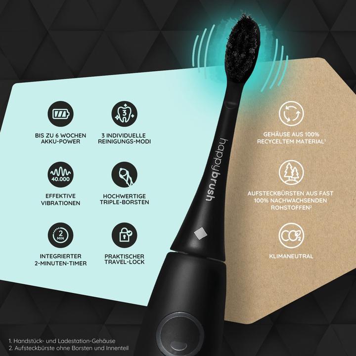 Immagine prodotto happybrush StarterKit Schall Vibe 3 (Spazzolino sonico)
