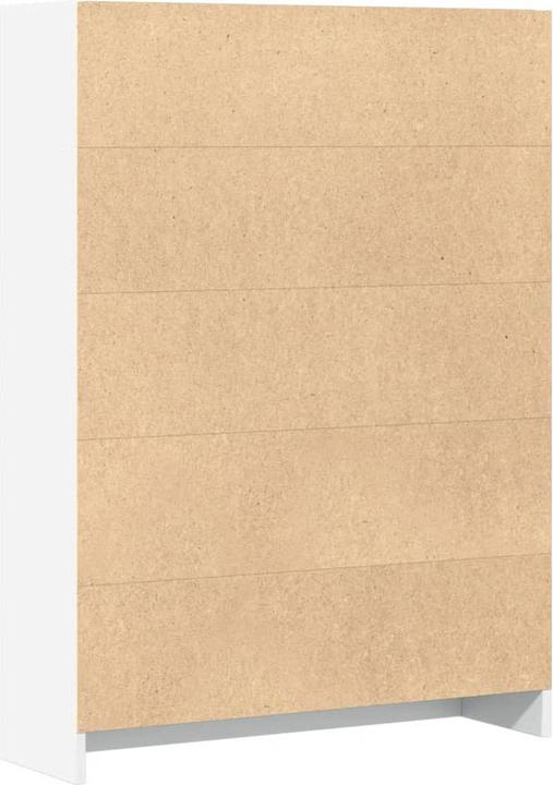 Immagine prodotto VidaXL Bücherregal Regal Standregal Büroregal Aktenregal Aufbewahrungsregal Weiss (80 x 24 x 109 cm)