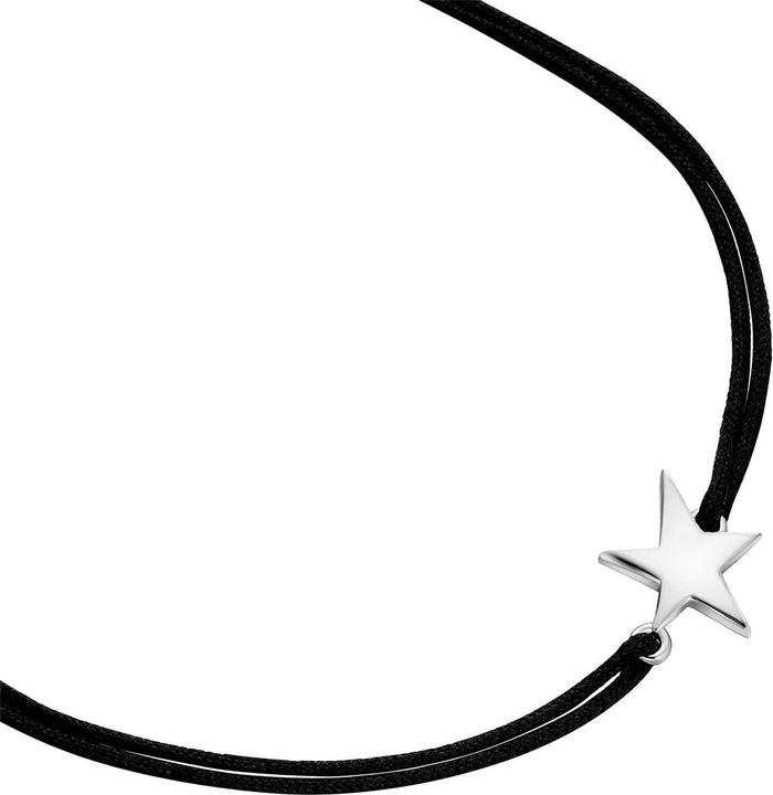 Actual product image Glanzstücke München Ladies bracelet star sterling silver - 34446 (22 cm, Sterling Silver)