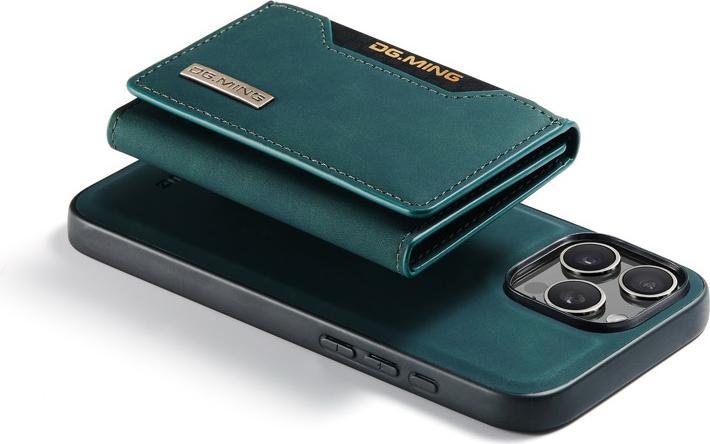 Immagine prodotto Dg.Ming iPhone 11 - Etui, Leder-Optik, Kartenfach & Magnetverschluss, Grün (Apple iPhone 11)