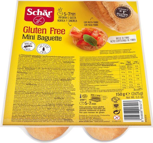 Produktbild Schär Mini-Baguette glutenfrei (150 g)