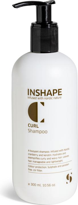 Actual product image Biomed Inshape - CURL Shampoo - 300 ml (300 ml, Liquid shampoo)