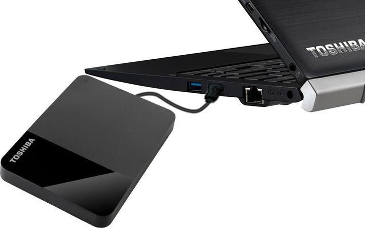Actual product image Toshiba Canvio Ready HDTP320EK3AA 2000 GB, 2.5 inch, USB 3.2 Gen1, Black (2 TB)