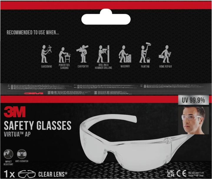Image du produit 3M Lunettes de protection Virtua AP-claires