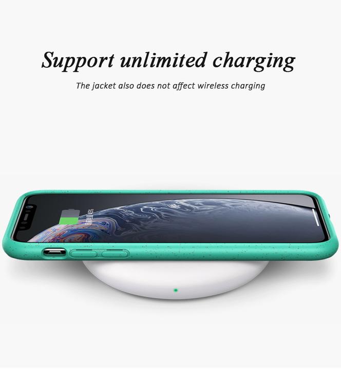Produktbild cyoo BioCase - iPhone 11 - Türkis - Hard Case - Biologisch Abbaubar
