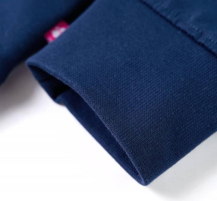 Immagine prodotto VidaXL Felpa da bambino blu navy 92,Materiale: 95 % cotone. 5 (92)