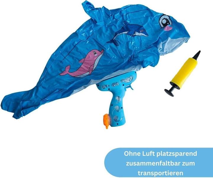 Actual product image Alldoro Pistolet à eau Dauphin gonflable