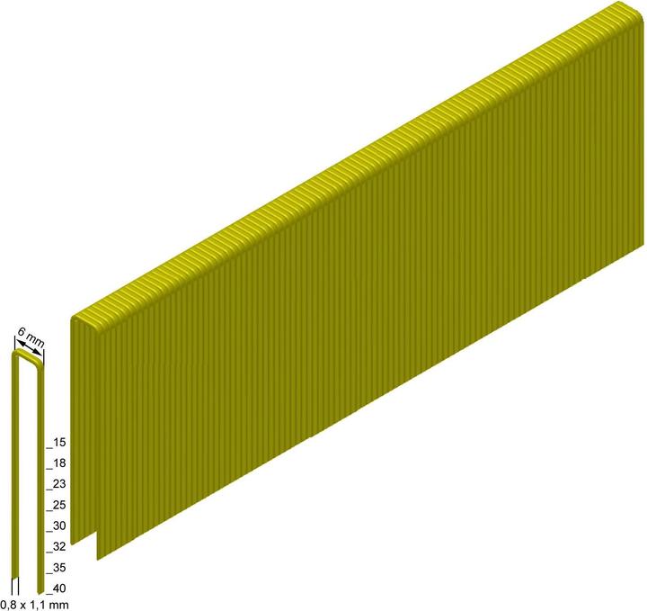 2600x Prebena ES40CNKHA Agrafes Agrafes type ES