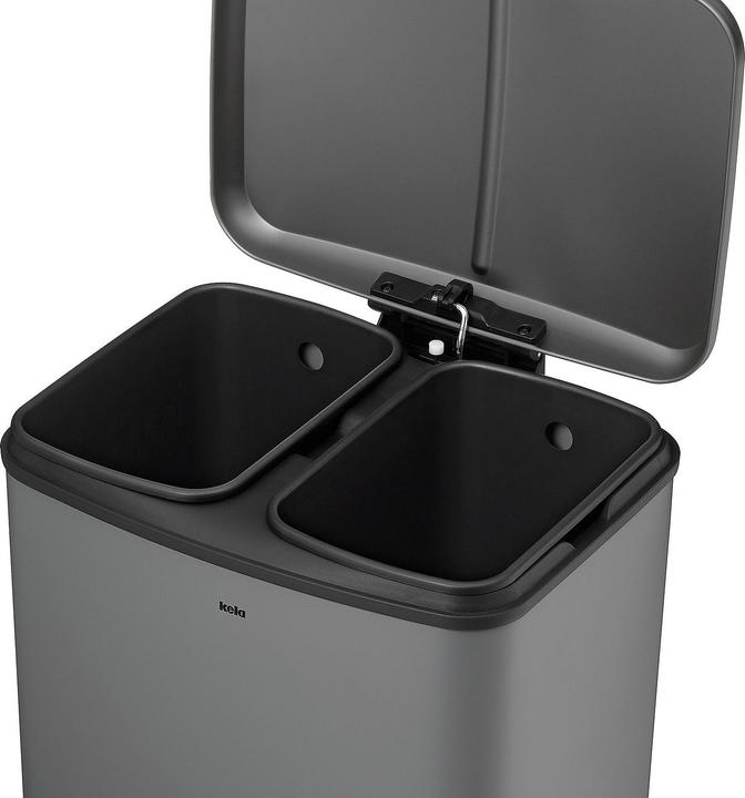 Produktbild Kela Mülltrenner Davino grau (24 l)