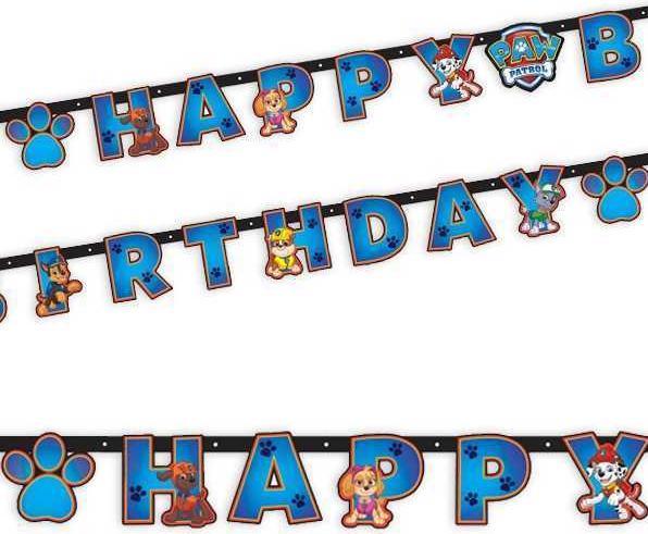 Image du produit Paw Patrol Guirlande Pat' Patrouille Anniversaire