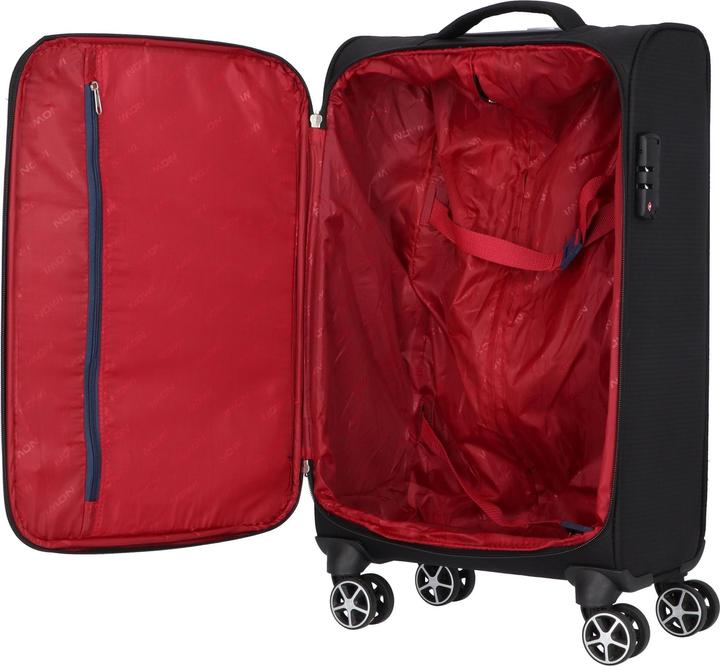 Immagine prodotto Nowi Set di valigie a 4 ruote Edimburgo 3 pezzi (76 l, XL (da 115l))