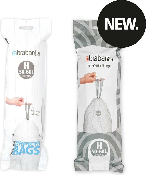 Actual product image Brabantia PerfectFit size H, 50l (10 x, 60 l)